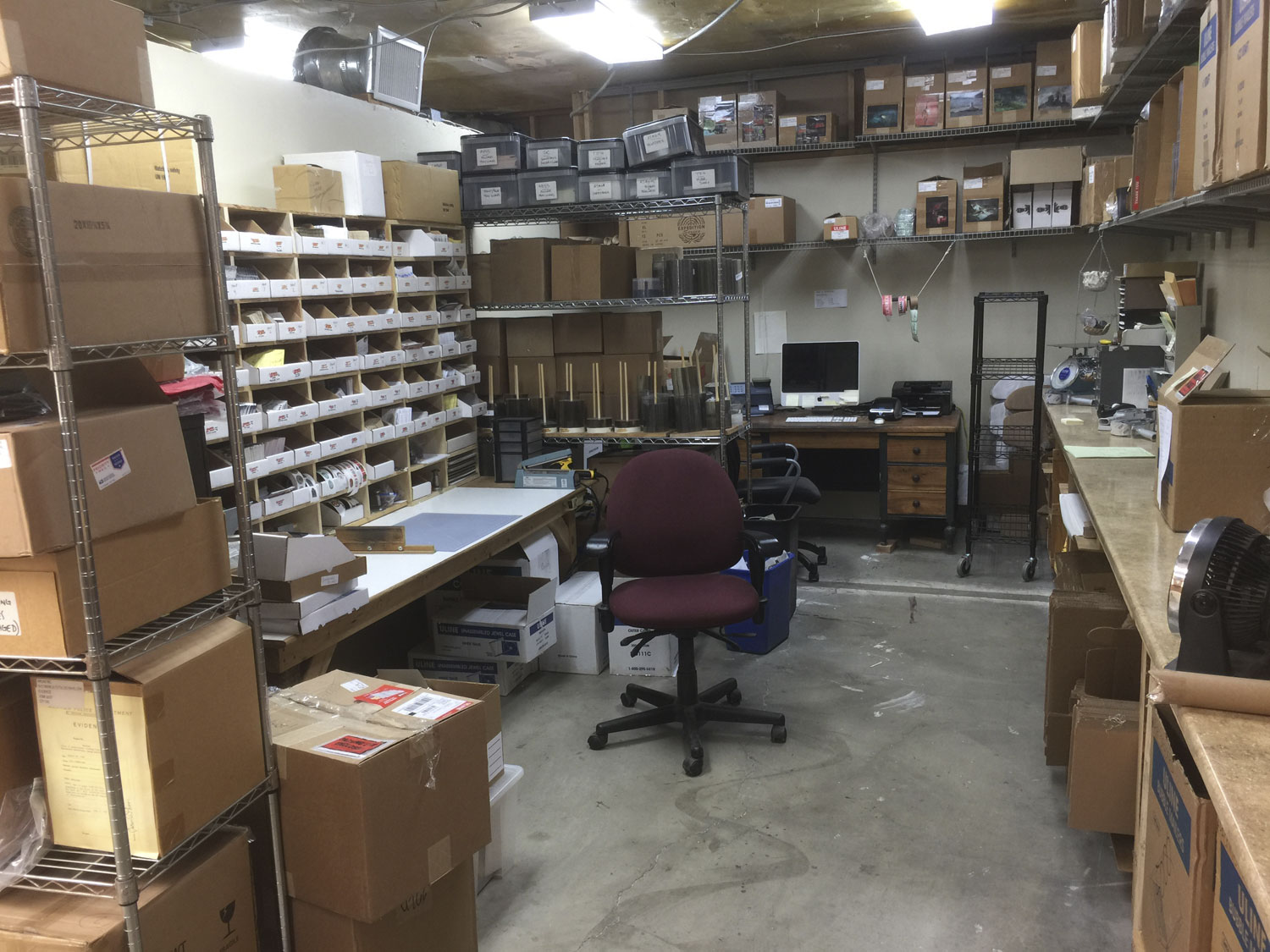 The cave of the Shipping Shoggoth